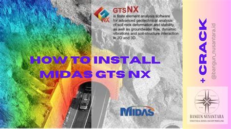 MIDAS GTS NX Installation.